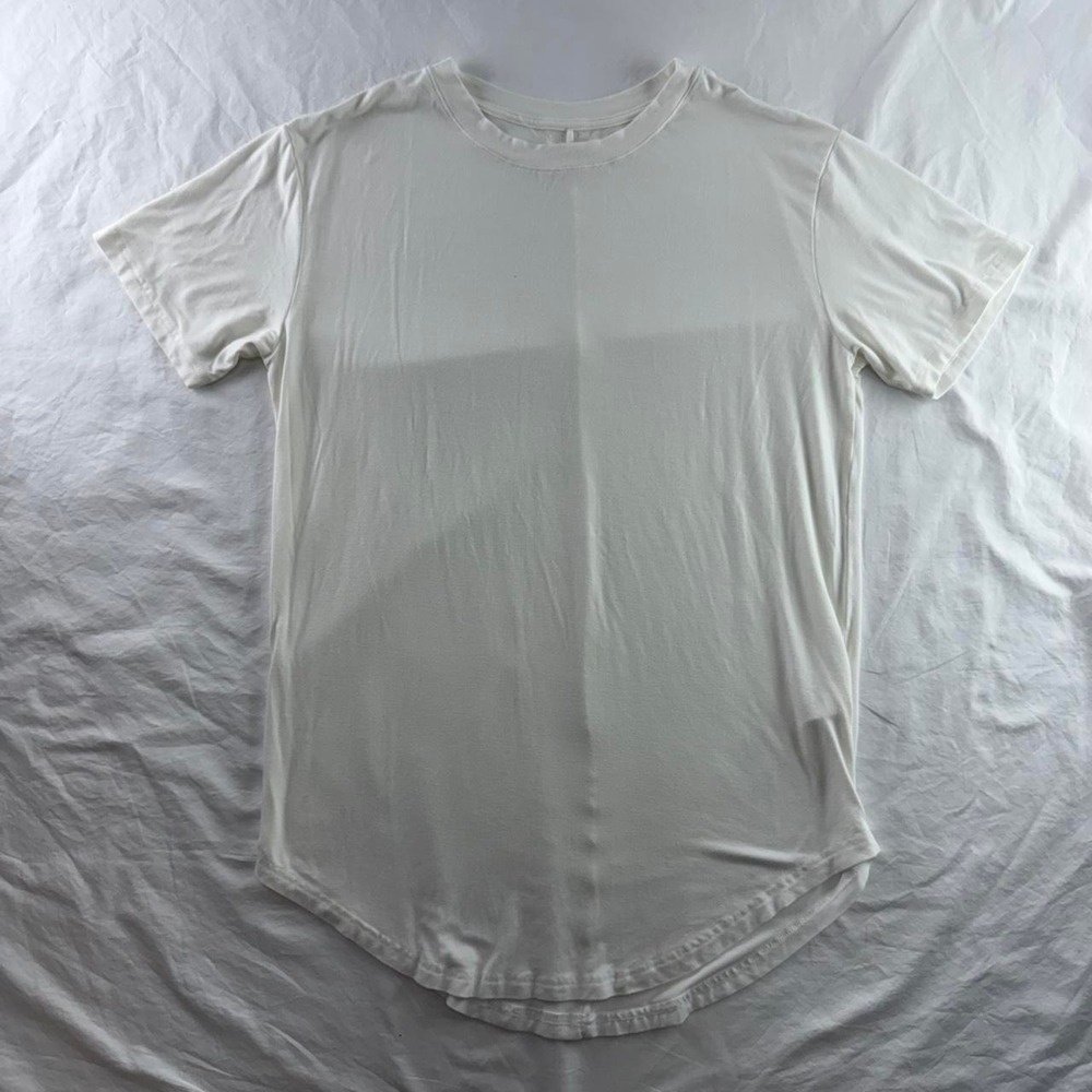 Oro Los Angeles White T-Shirt Mens M Minimalist Capsule Wardrobe Quiet Luxury